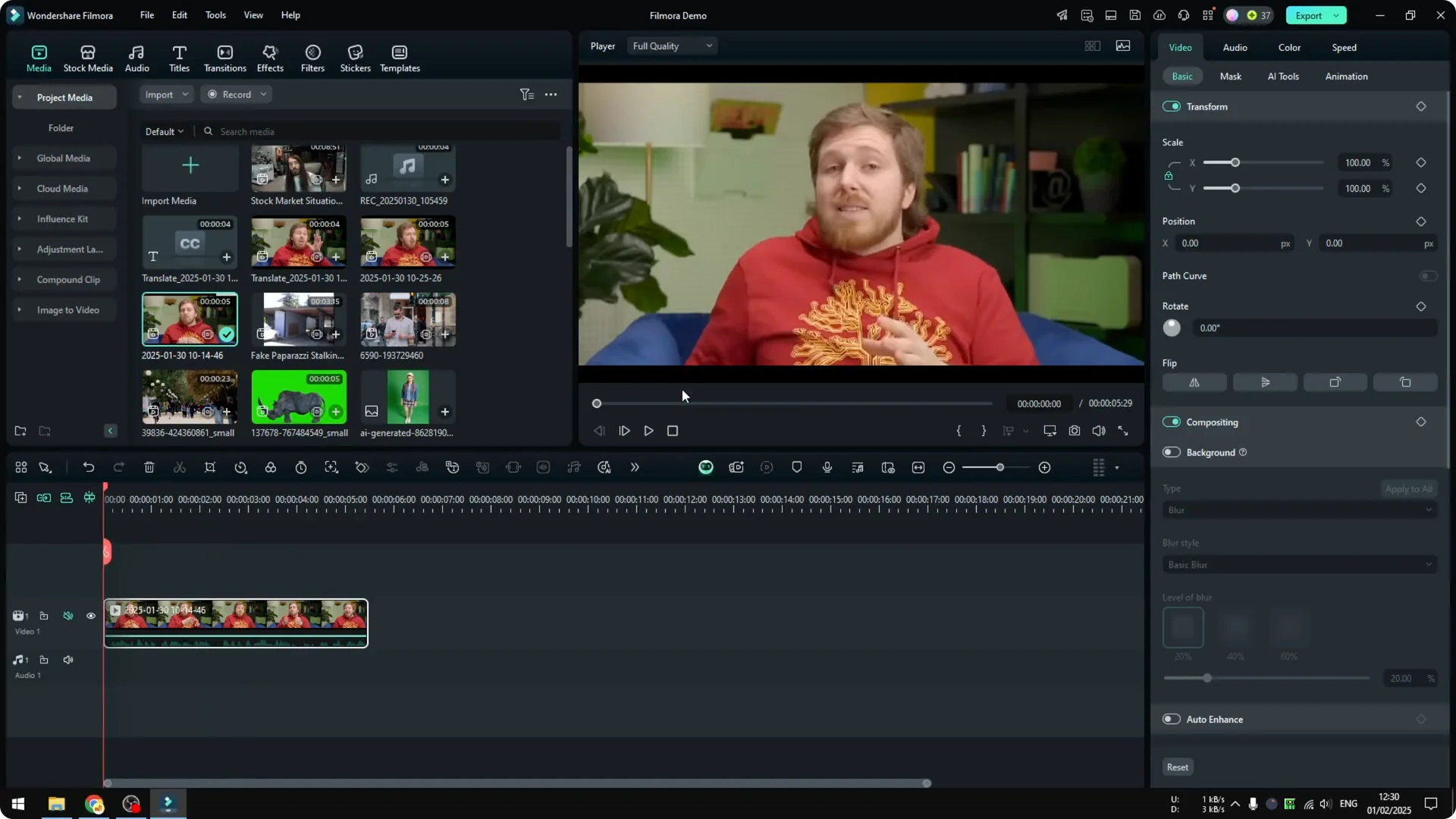 How to Use AI Masking in Filmora screenshot 2
