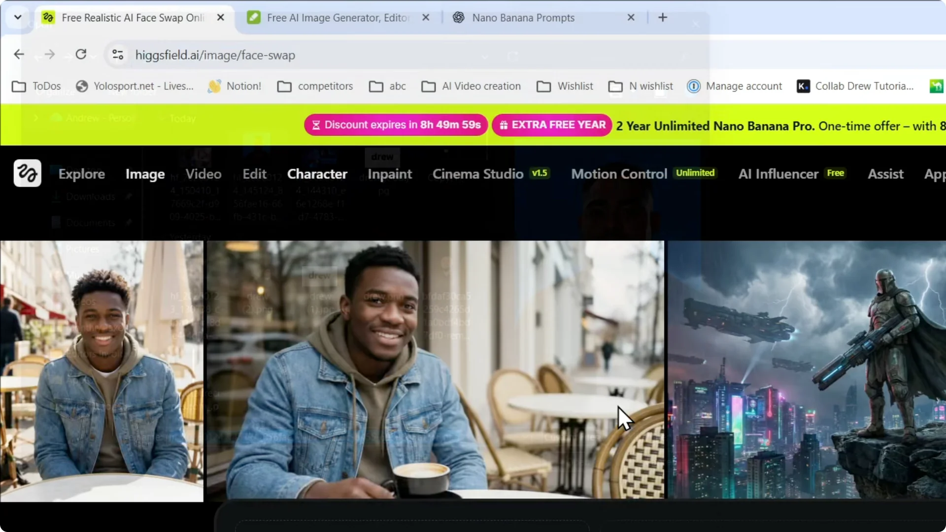 Inside Higgsfield AI Face Swap: How It Really Works screenshot 3