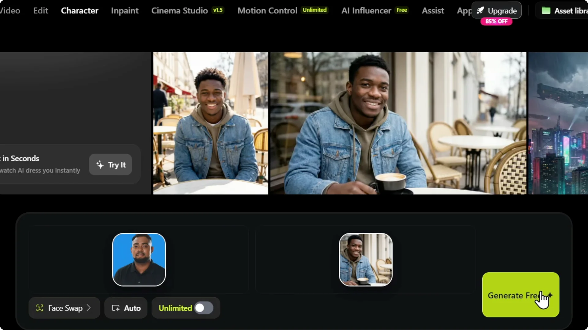 Inside Higgsfield AI Face Swap: How It Really Works screenshot 5