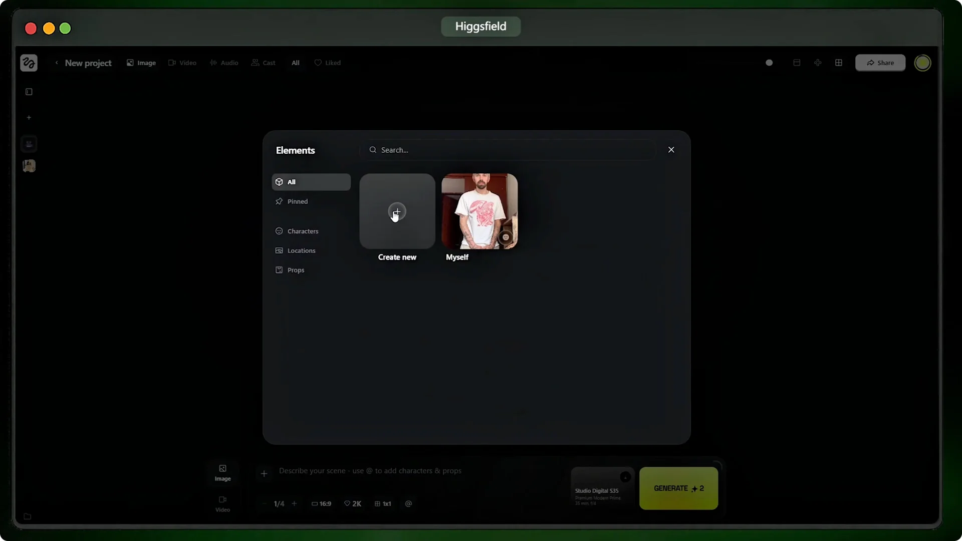 Master Cinematic AI Sequences with Higgsfield Cinema Studio 2.0 screenshot 1