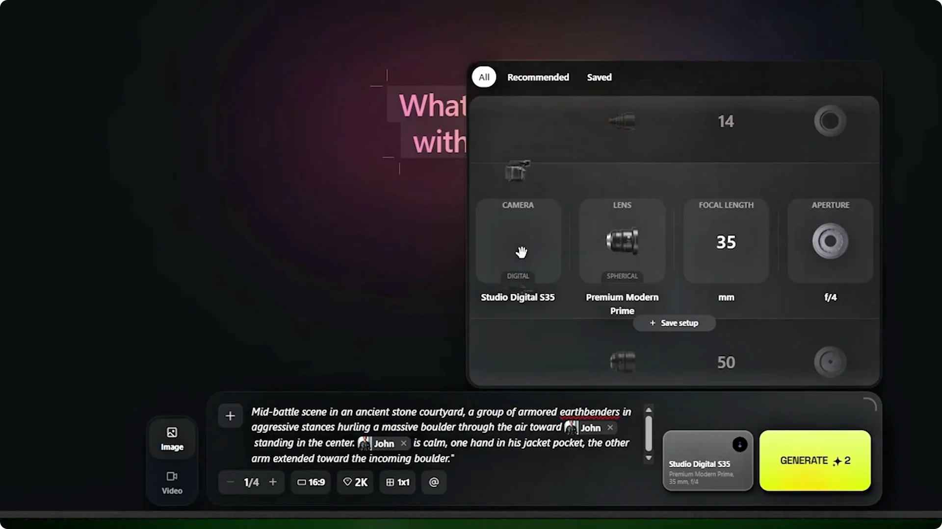 Master Cinematic AI Sequences with Higgsfield Cinema Studio 2.0 screenshot 2