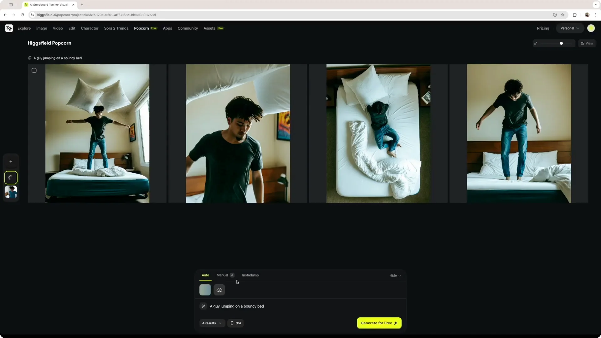 Master Consistent Characters & Storyboards with Higgsfield AI screenshot 3