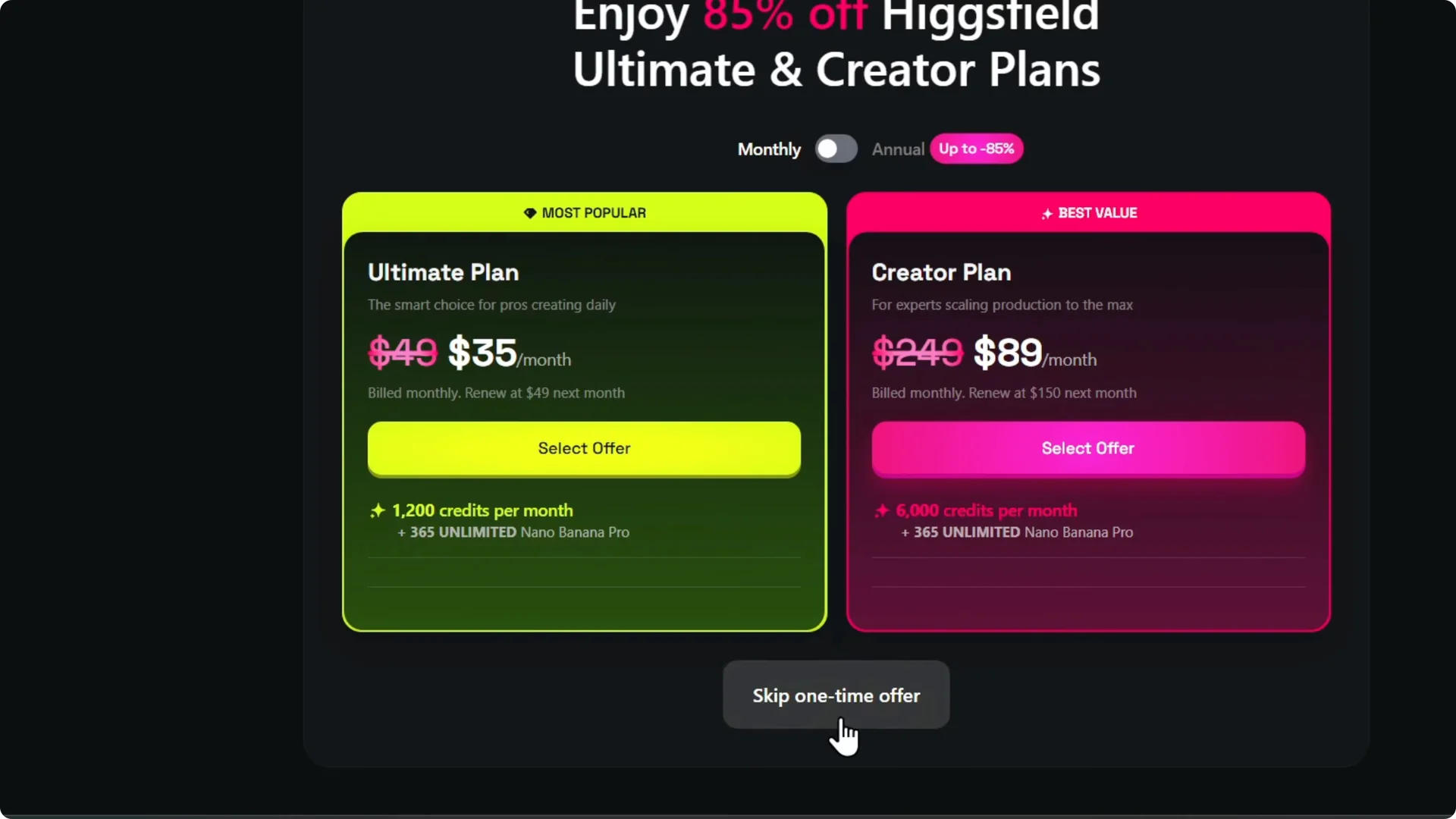 Step-by-Step Guide to Creating Your Higgsfield AI Account screenshot 10