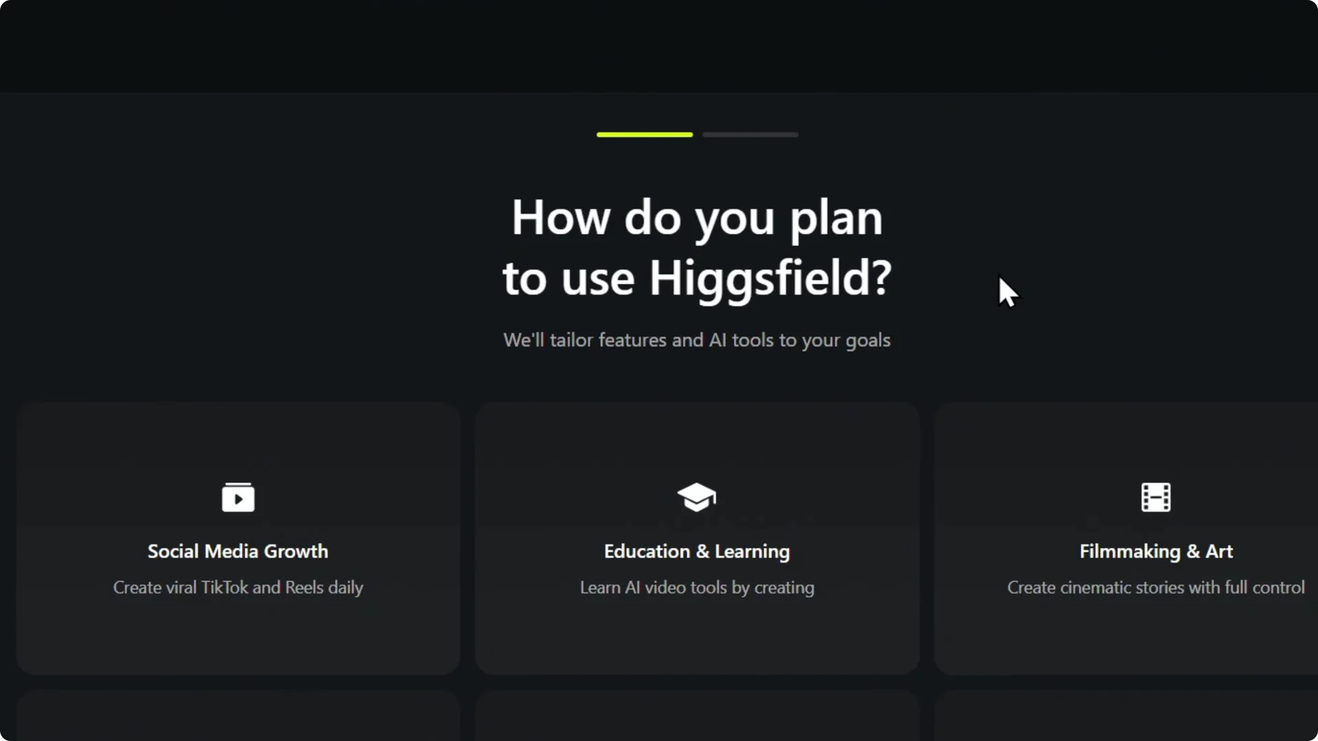 Step-by-Step Guide to Creating Your Higgsfield AI Account screenshot 4