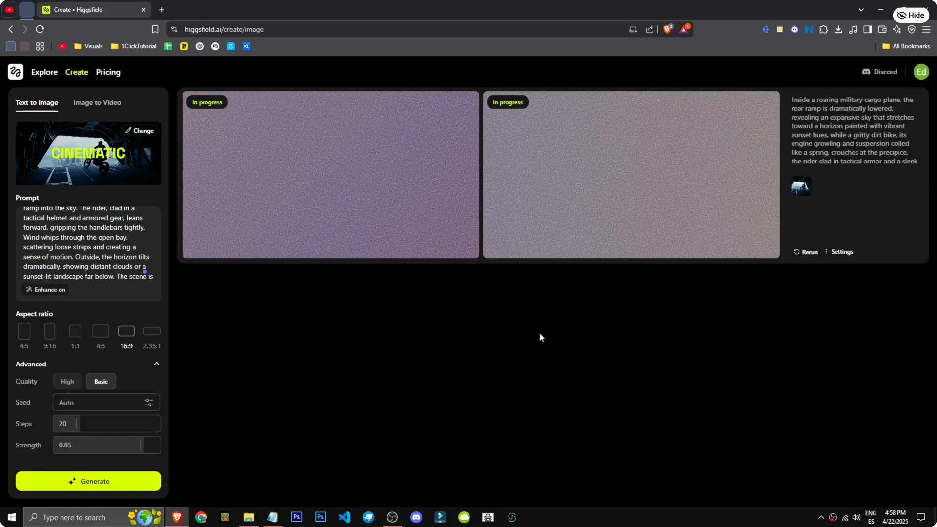 Unlock AI Magic: Turn Text into Images with Higgsfield screenshot 8