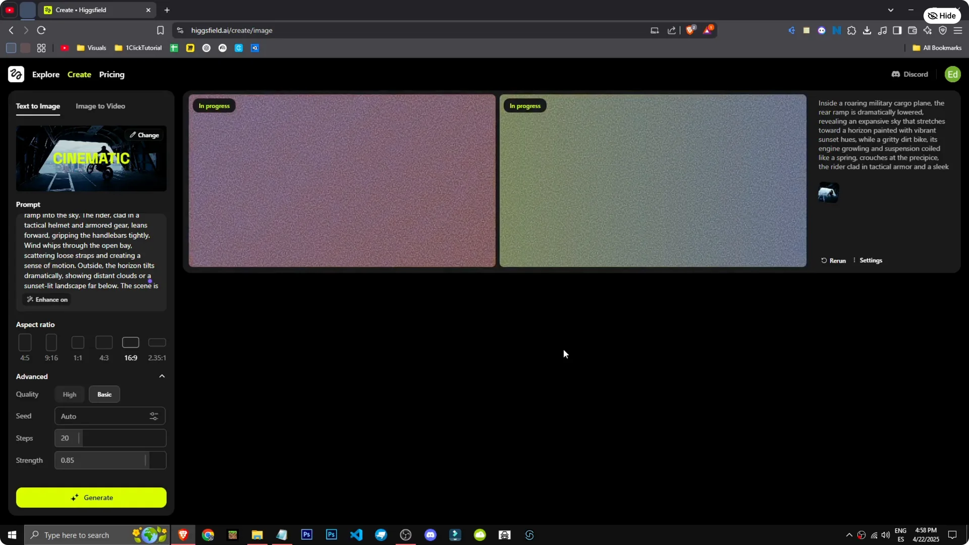 Unlock AI Magic: Turn Text into Images with Higgsfield screenshot 9