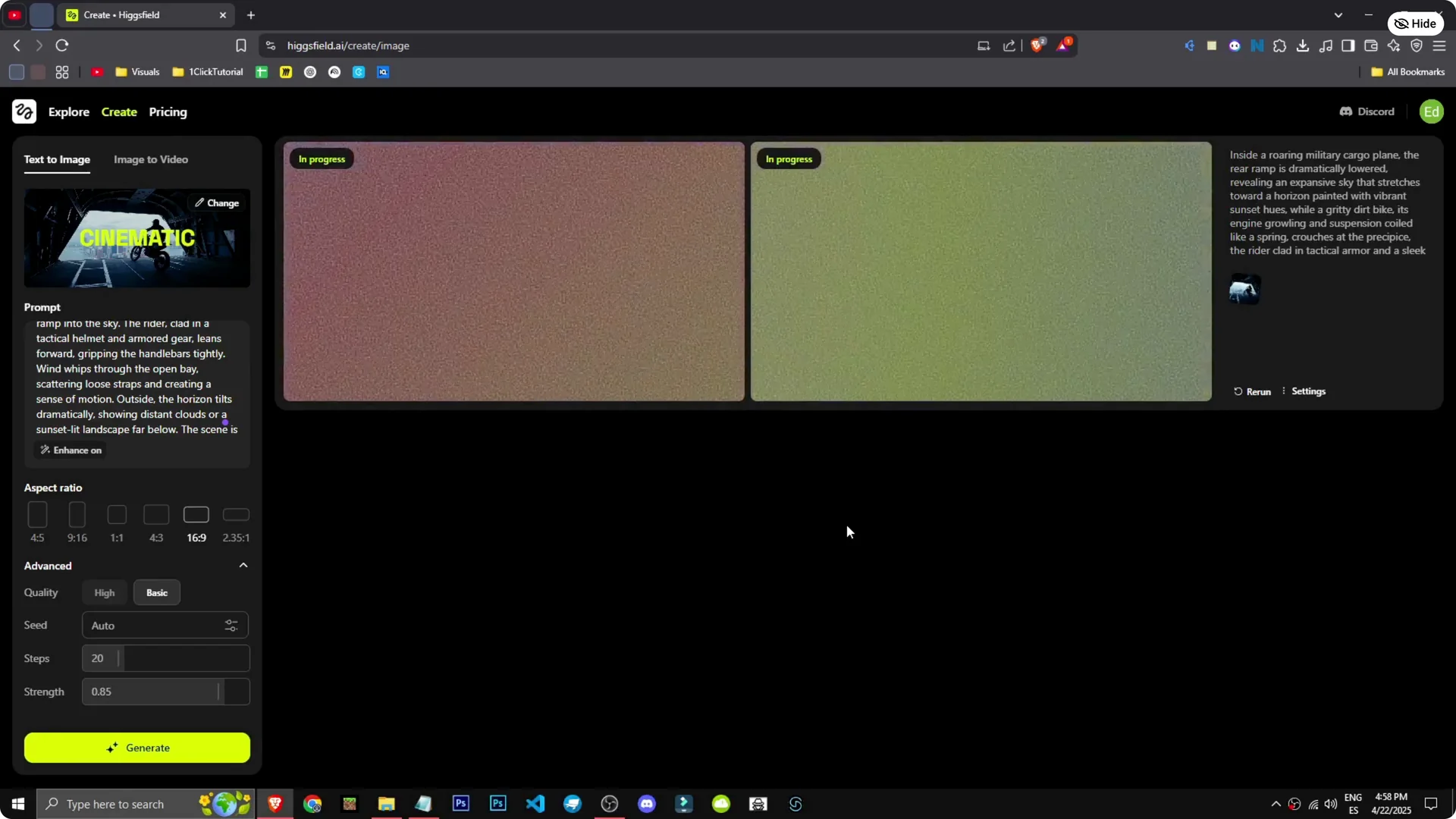 Unlock Creative Potential: Generating Images with Higgsfield AI screenshot 7