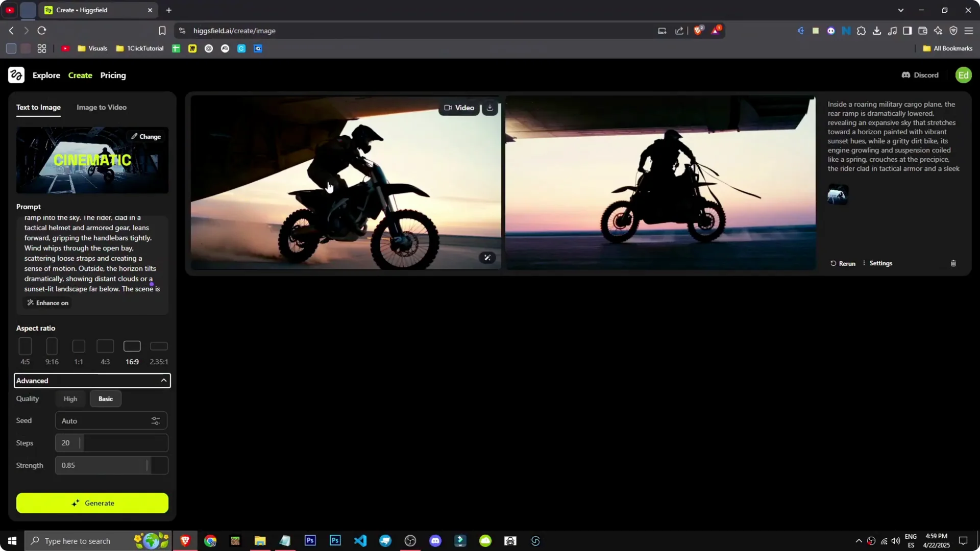 Unlocking Higgsfield AI: A Guide to Images and Videos screenshot 6