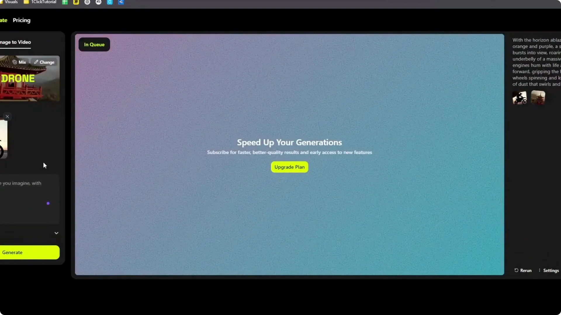 Unlocking Higgsfield AI: A Guide to Images and Videos screenshot 8