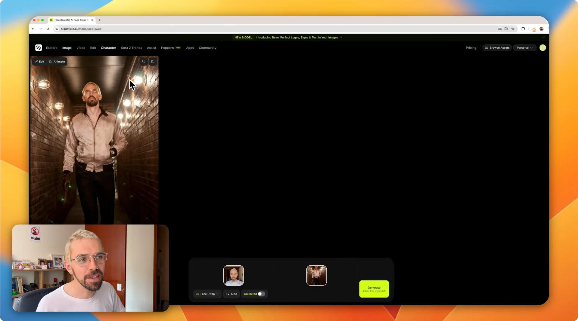 Higgsfield AI: Simplifying Face Swap and Character Animation screenshot 5