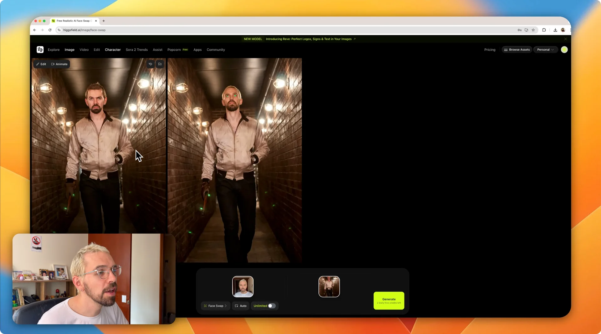 Higgsfield AI: Simplifying Face Swap and Character Animation screenshot 6