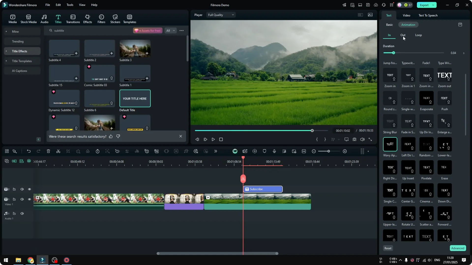 How to Add Animations to Text in Filmora screenshot 7