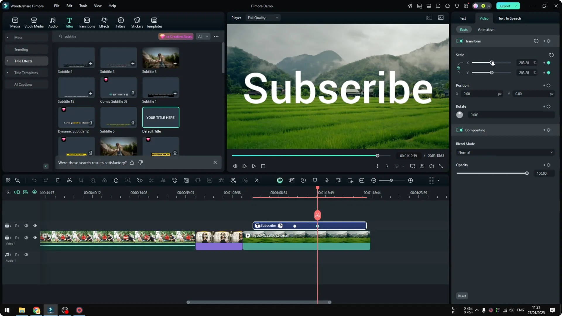 How to Add Animations to Text in Filmora screenshot 8