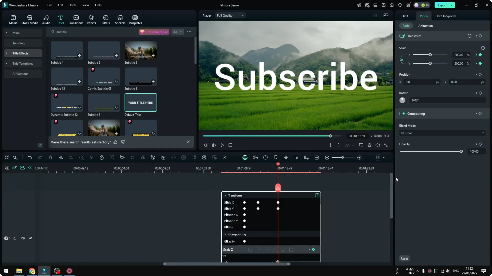 How to Add Animations to Text in Filmora screenshot 9