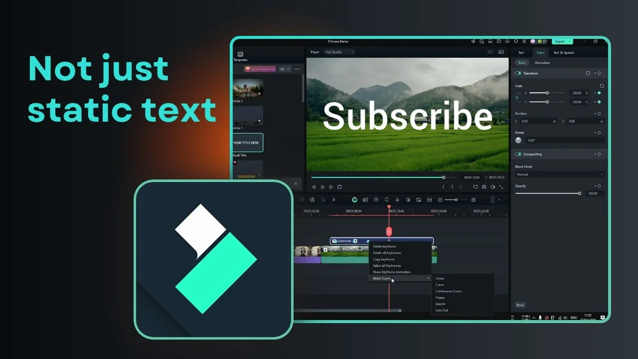 How to Add Animations to Text in Filmora - Featured Image