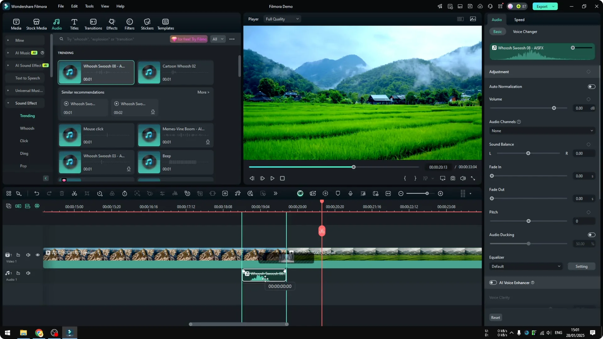 How to Add Smooth Transition Between Scenes in Filmora screenshot 9