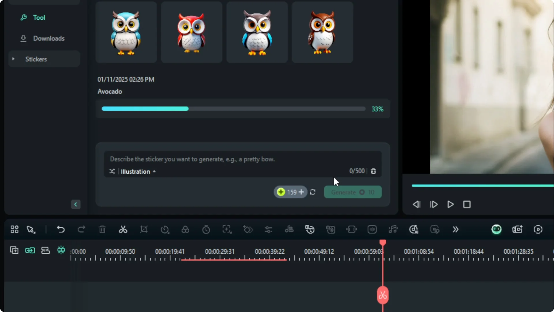 How to Create AI Stickers in Filmora screenshot 6