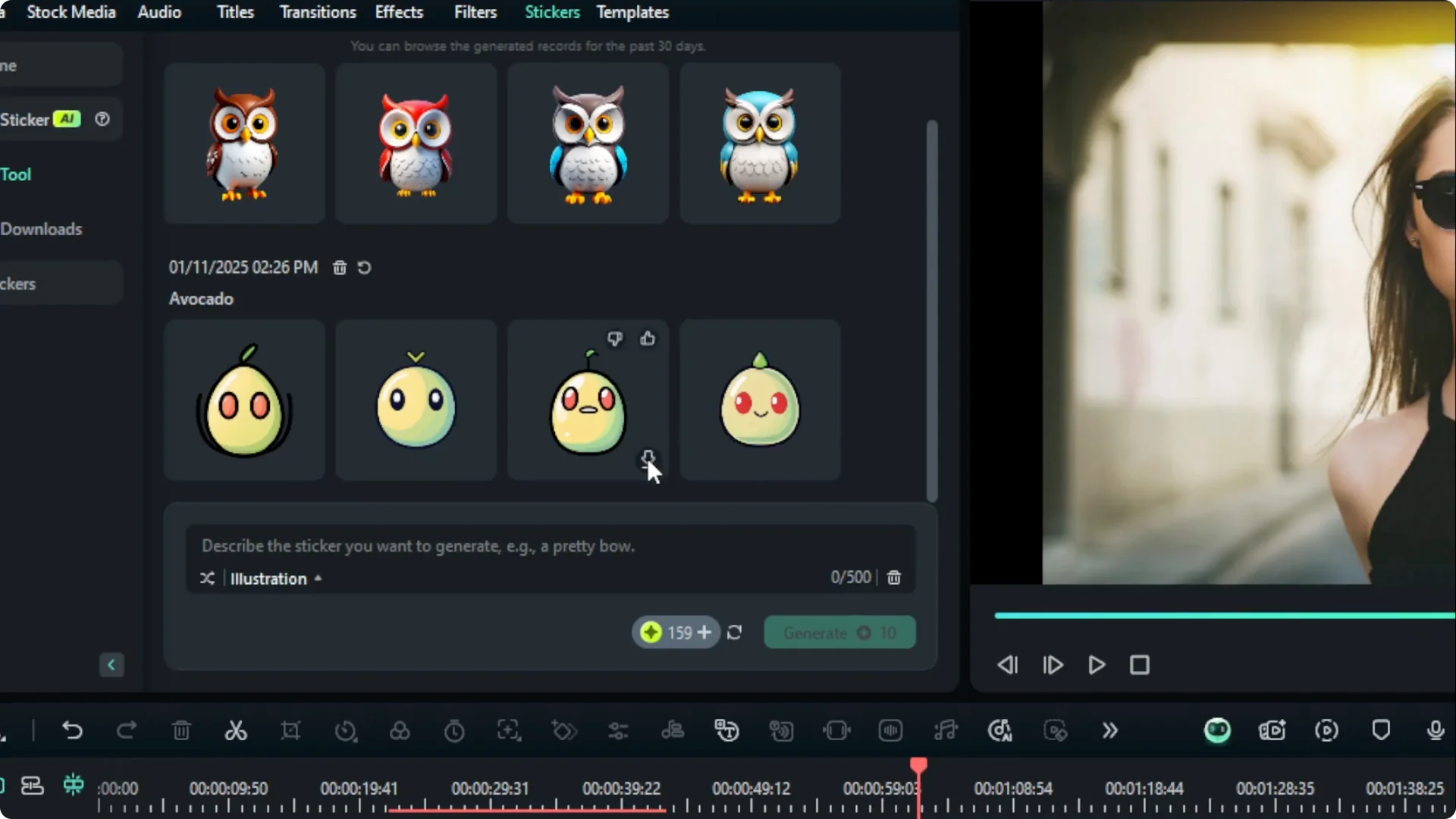 How to Create AI Stickers in Filmora screenshot 7