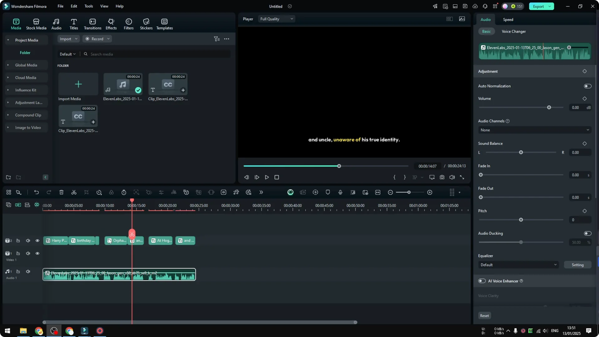 How to Create Auto Caption in Filmora screenshot 8
