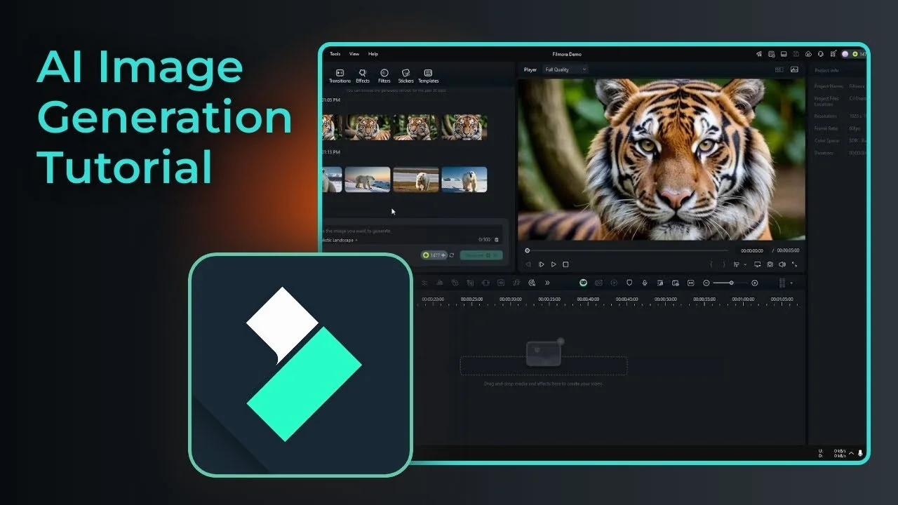 How to Generate AI Images in Filmora - Featured Image