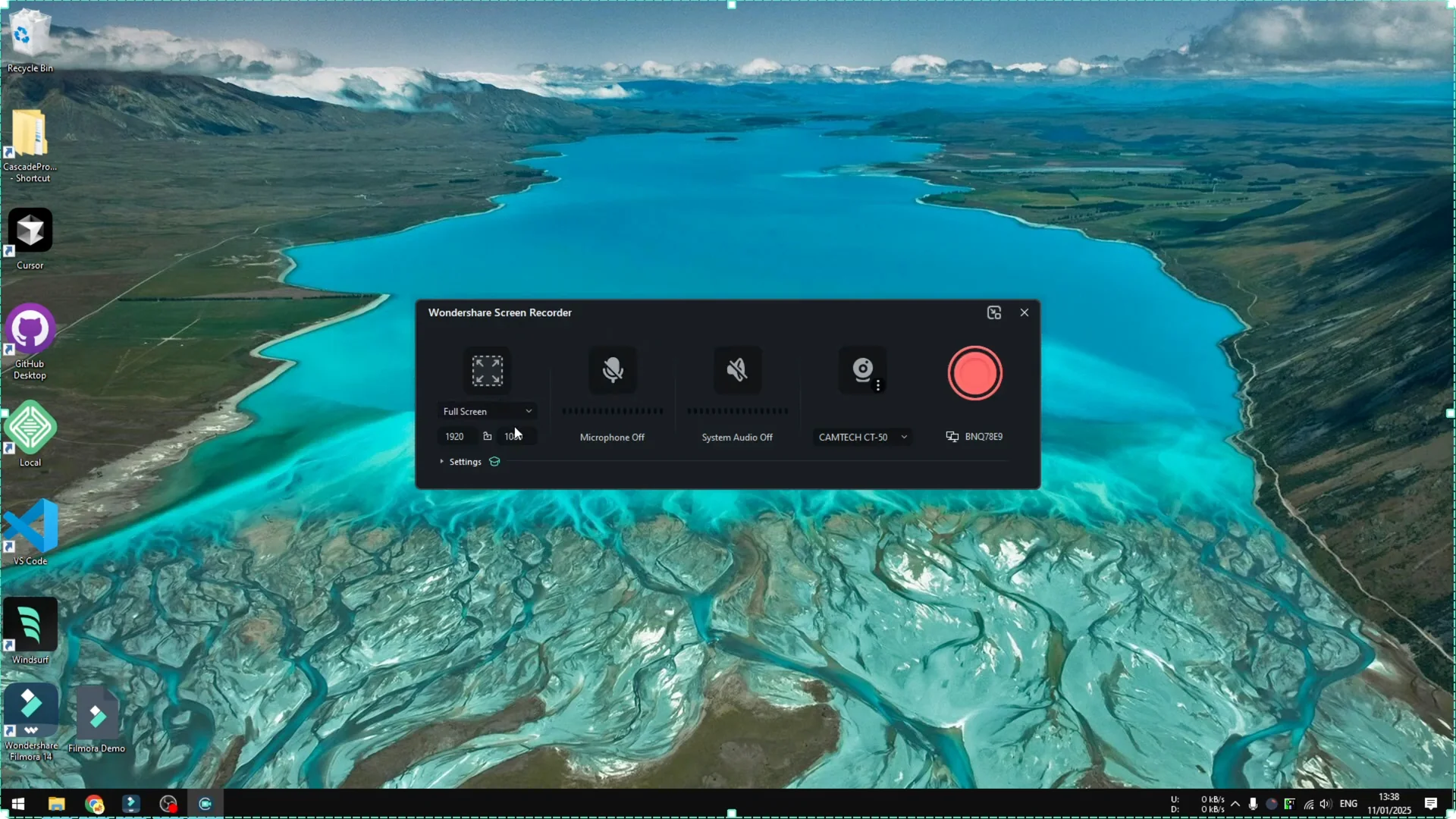 How to Record PC Screen Using Filmora screenshot 1