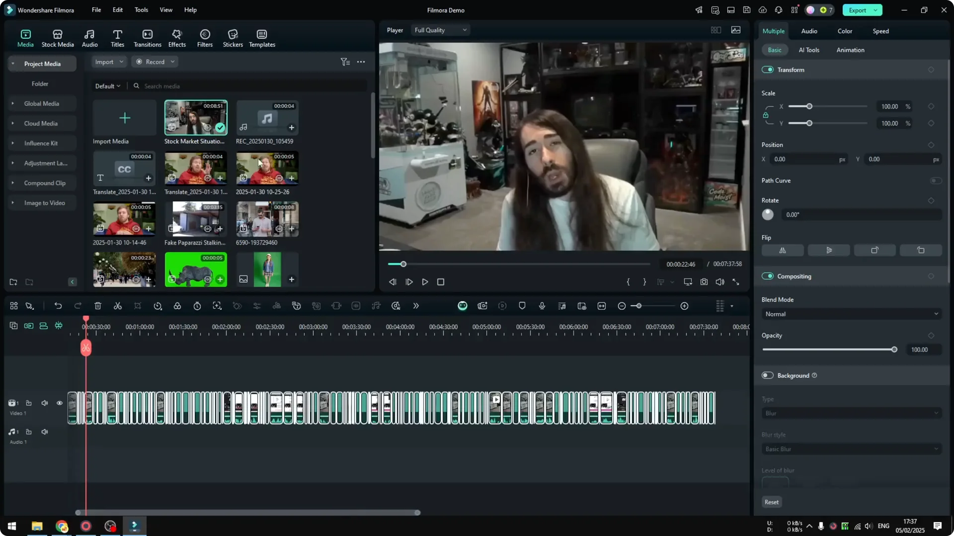 How to Remove Awkward Silent Using AI in Filmora screenshot 8