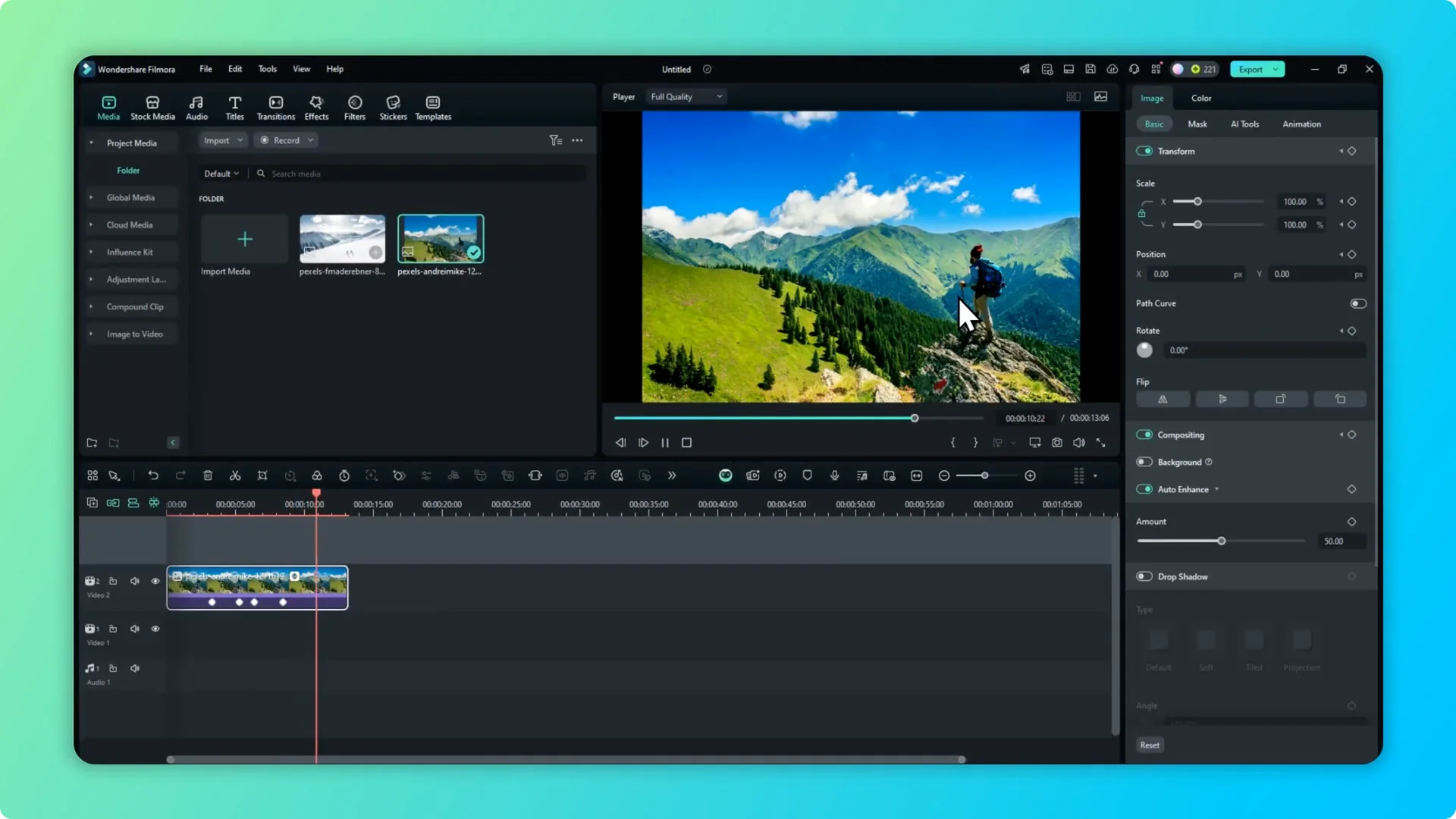 How to Replace a Picture with a Different Picture in Filmora screenshot 6
