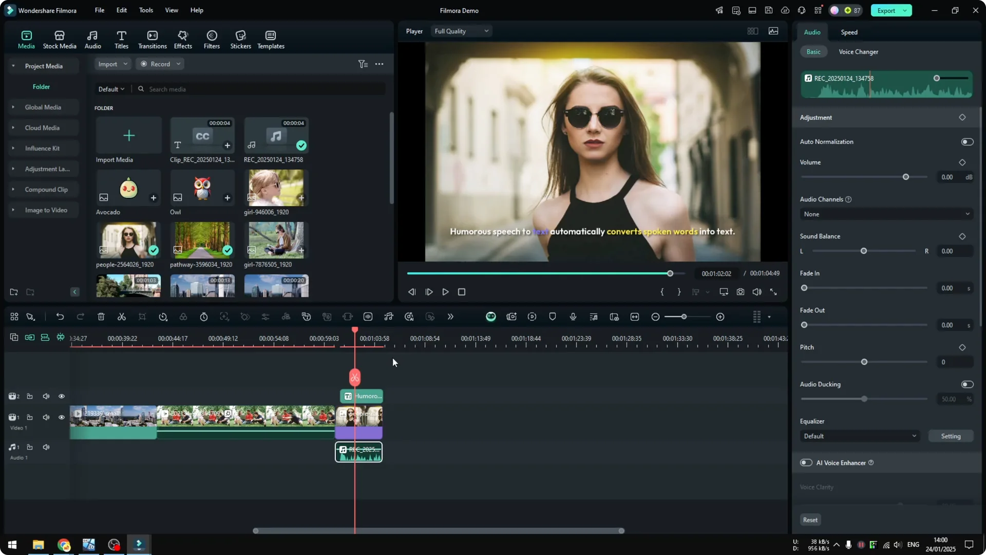 How to Use Speech to Text in Filmora screenshot 5