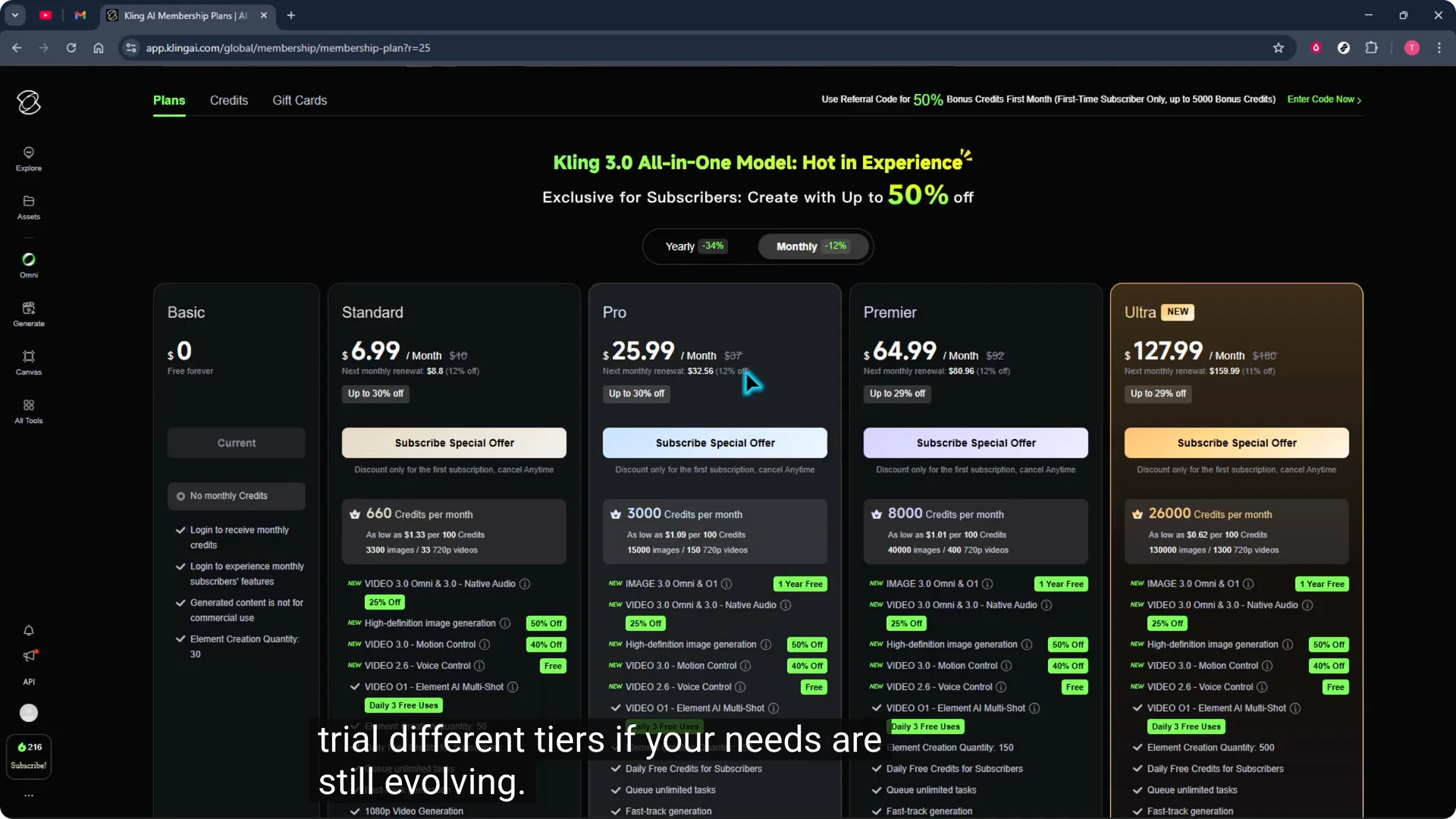 How To Pick A Subscription Plan For Kling AI? screenshot 4