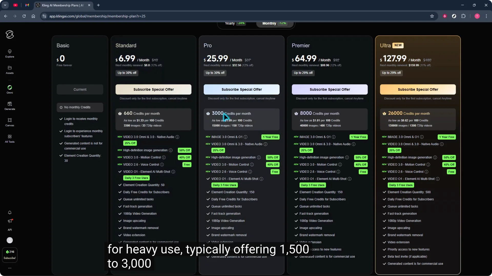 How To Pick A Subscription Plan For Kling AI? screenshot 6