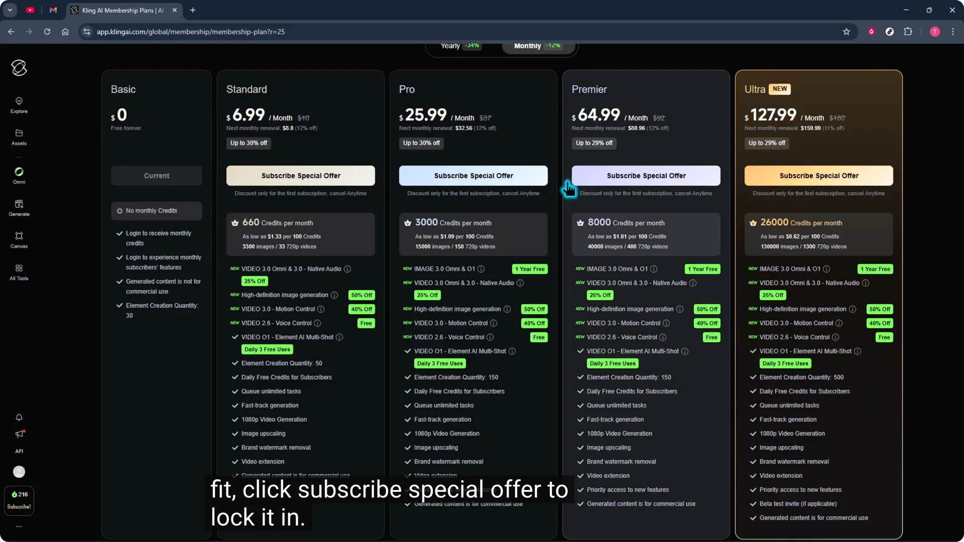 How To Pick A Subscription Plan For Kling AI? screenshot 8