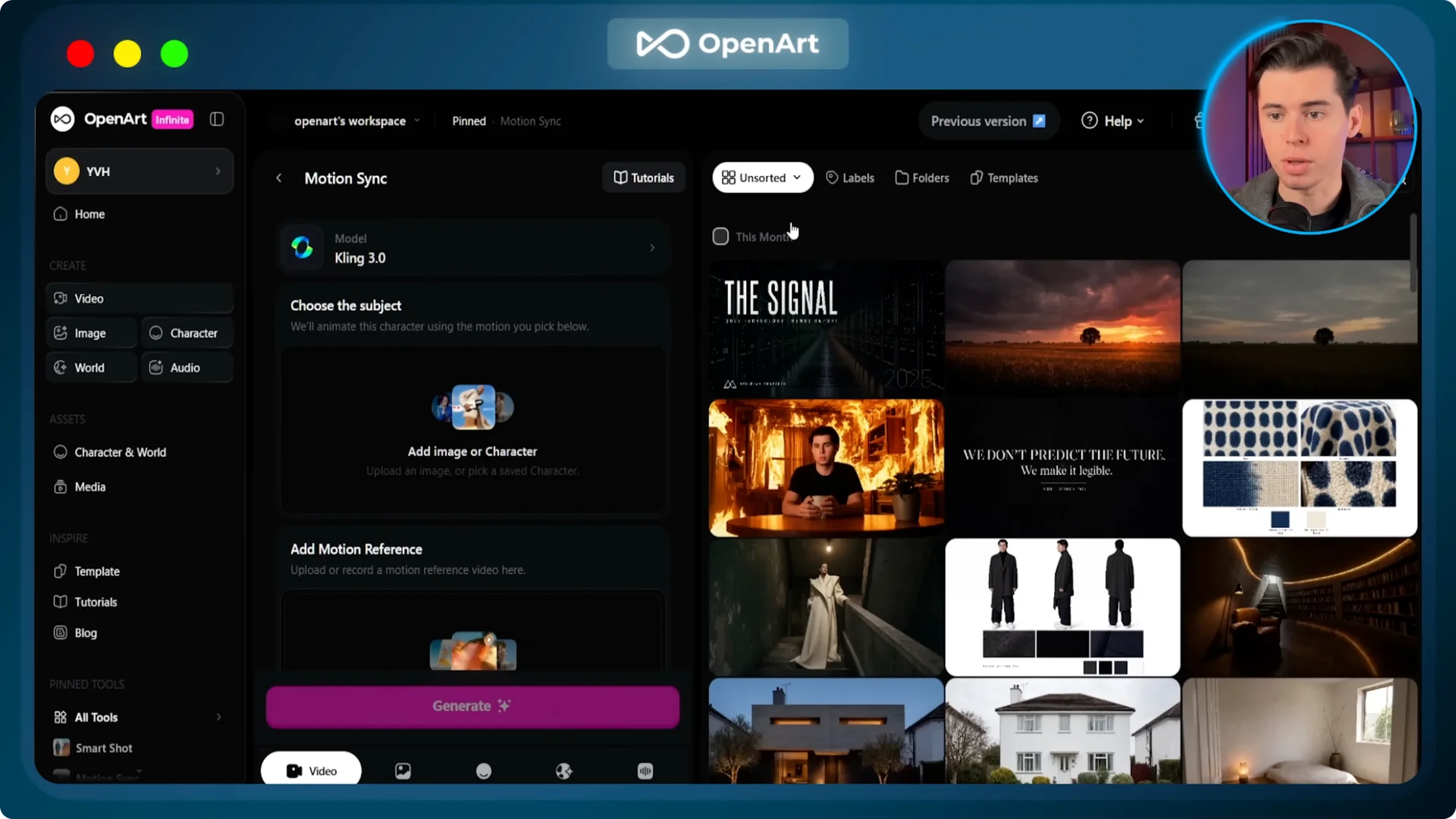 How to Use Kling Motion Control 3.0? screenshot 1