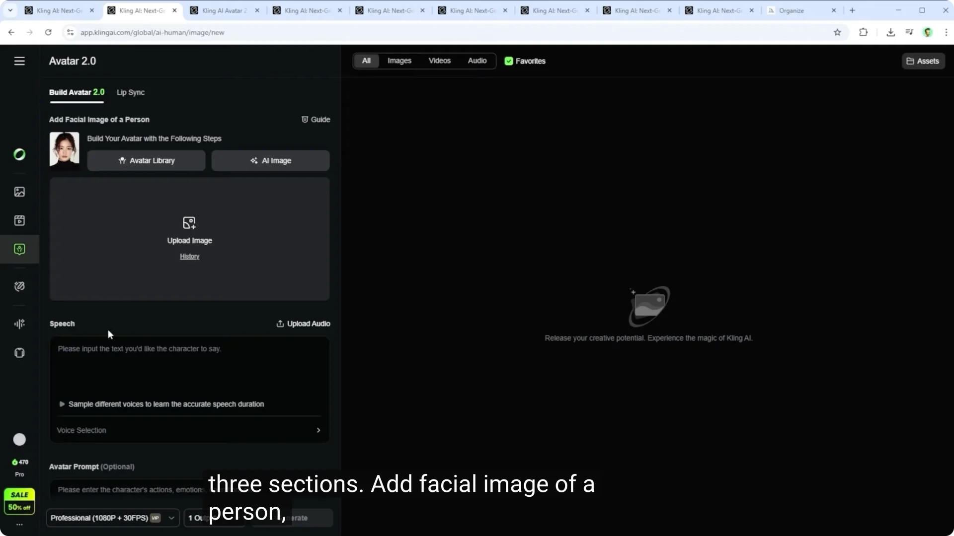 Kling Avatar 2.0 Full Beginner Tutorial – Image to Avatar screenshot 5