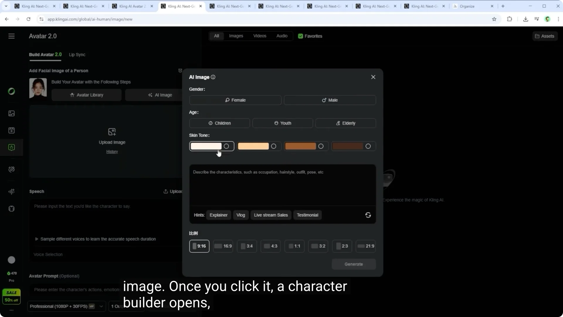 Kling Avatar 2.0 Full Beginner Tutorial – Image to Avatar screenshot 6