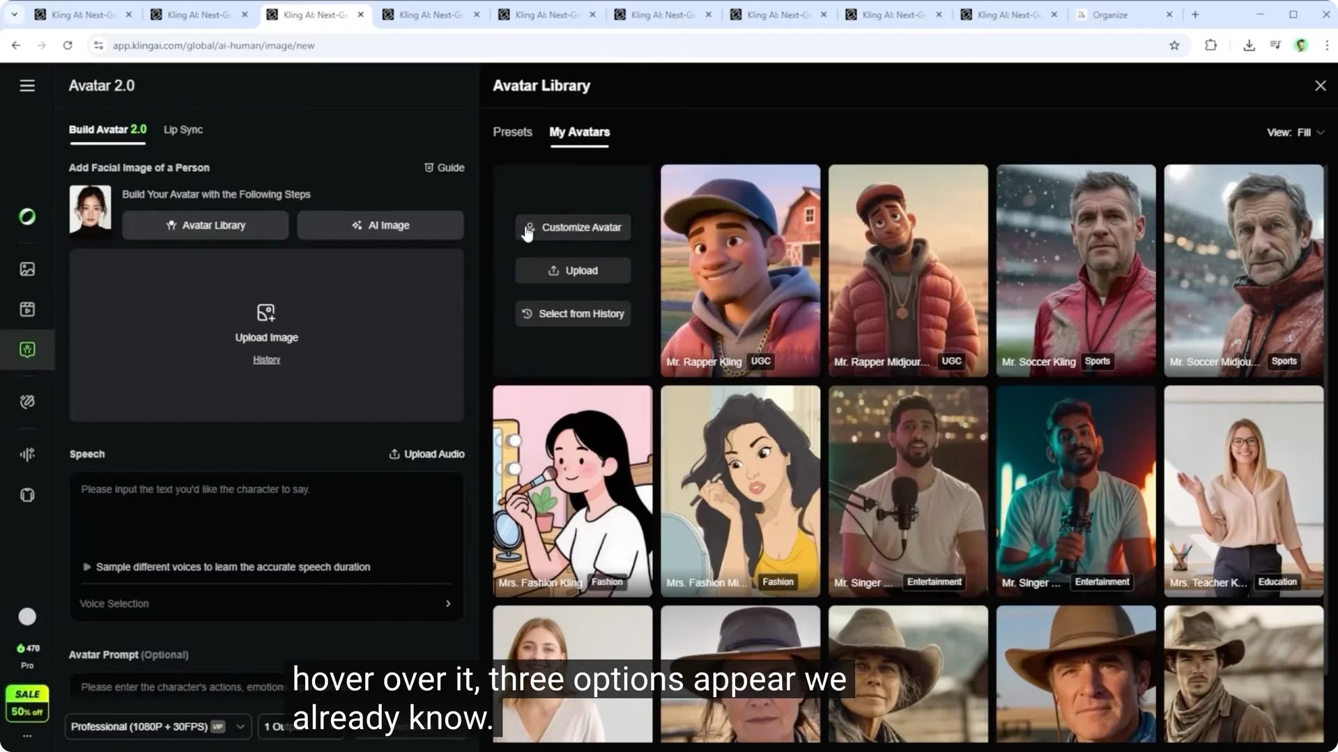 Kling Avatar 2.0 Full Beginner Tutorial – Image to Avatar screenshot 8