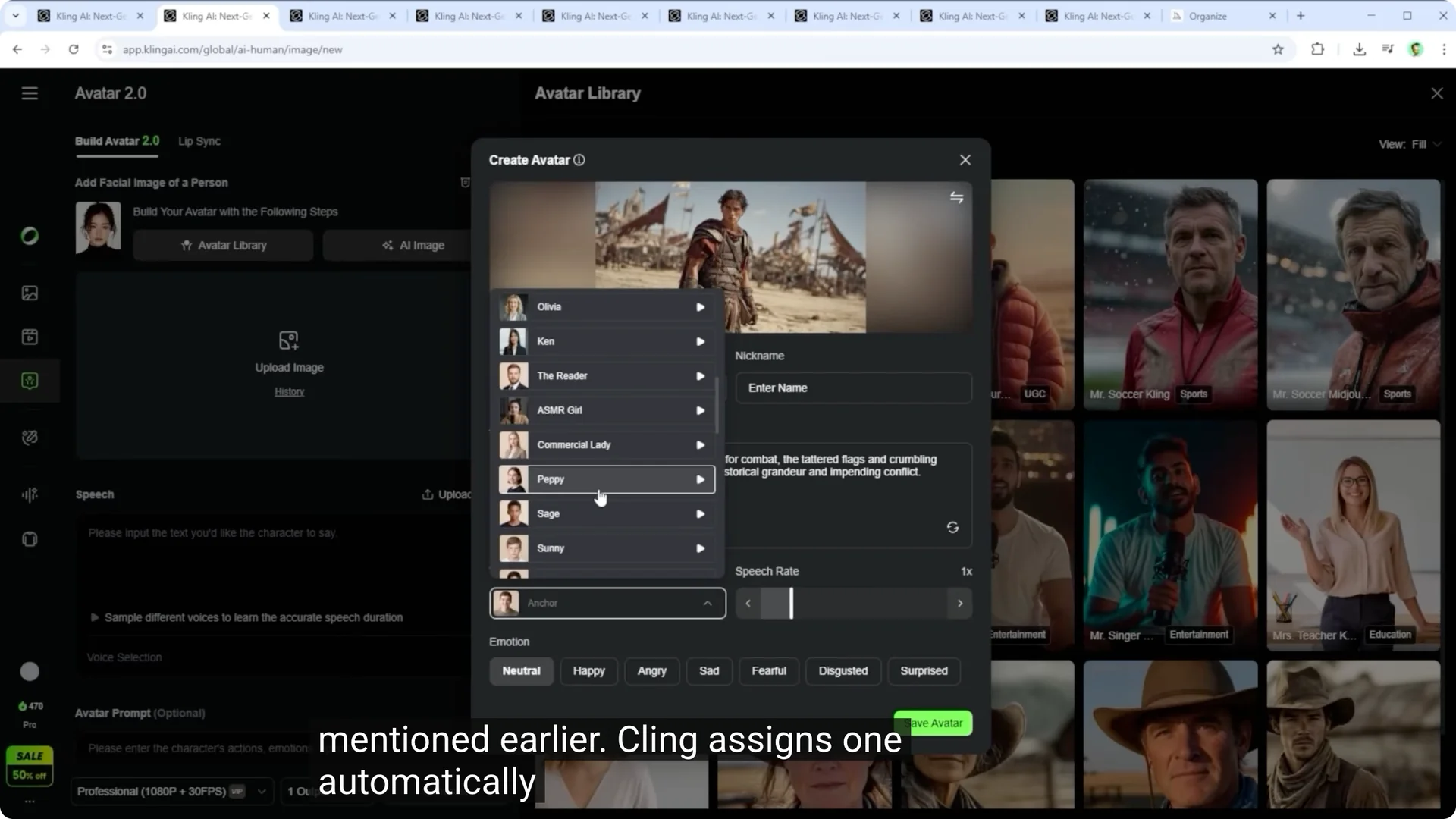 Kling Avatar 2.0 Full Beginner Tutorial – Image to Avatar screenshot 9