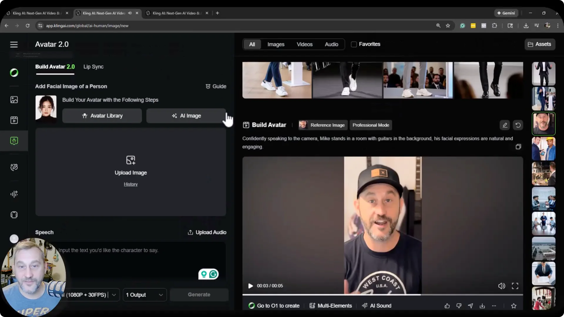 Kling Avatar 2.0:  Make Your Own AI Avatar in Minutes screenshot 4