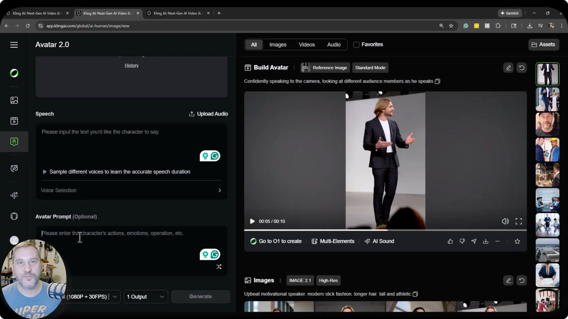 Kling Avatar 2.0:  Make Your Own AI Avatar in Minutes screenshot 7