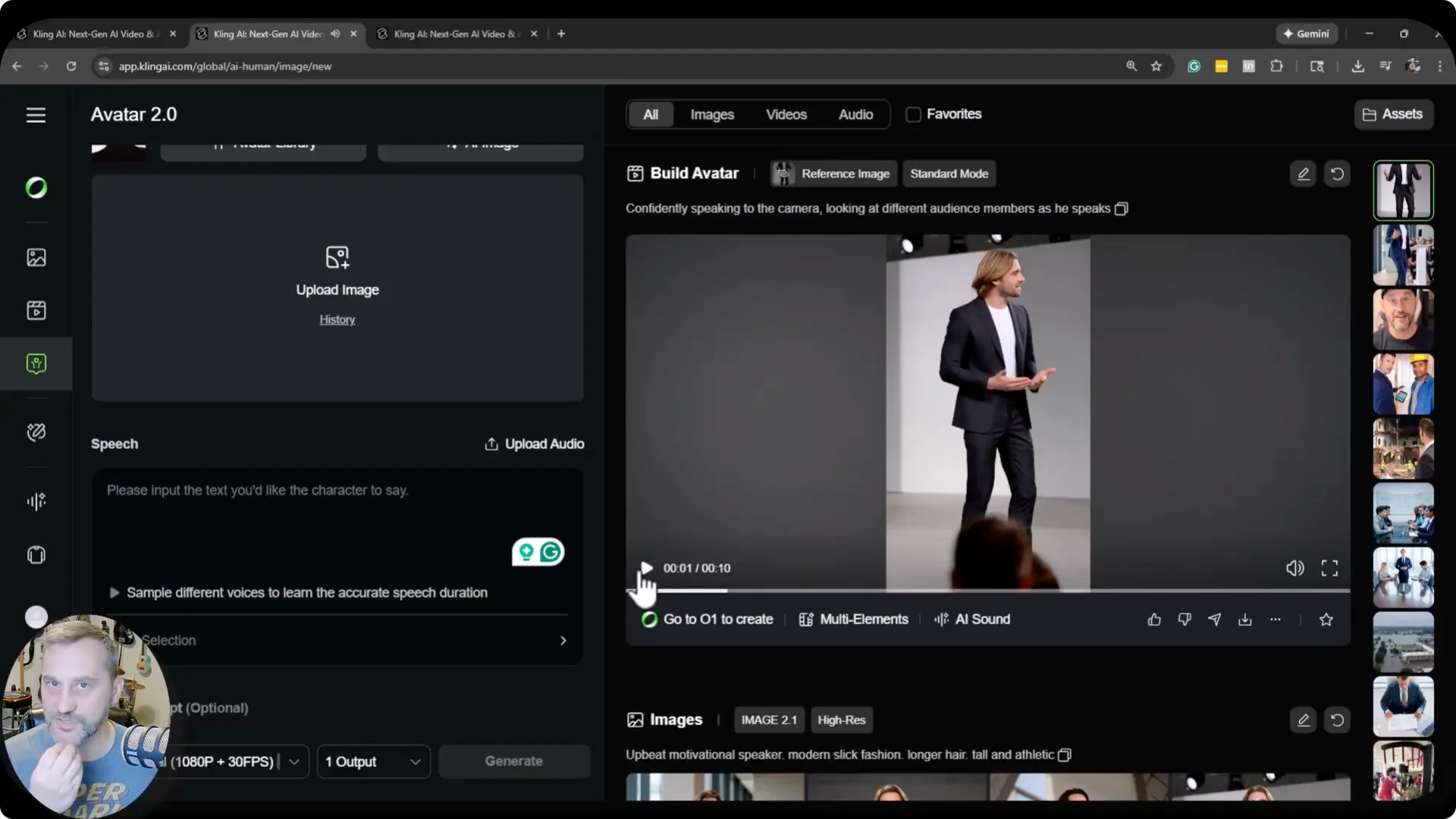 Kling Avatar 2.0:  Make Your Own AI Avatar in Minutes screenshot 8